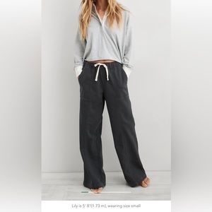 Aerie Me-Day Tie Waist Pant